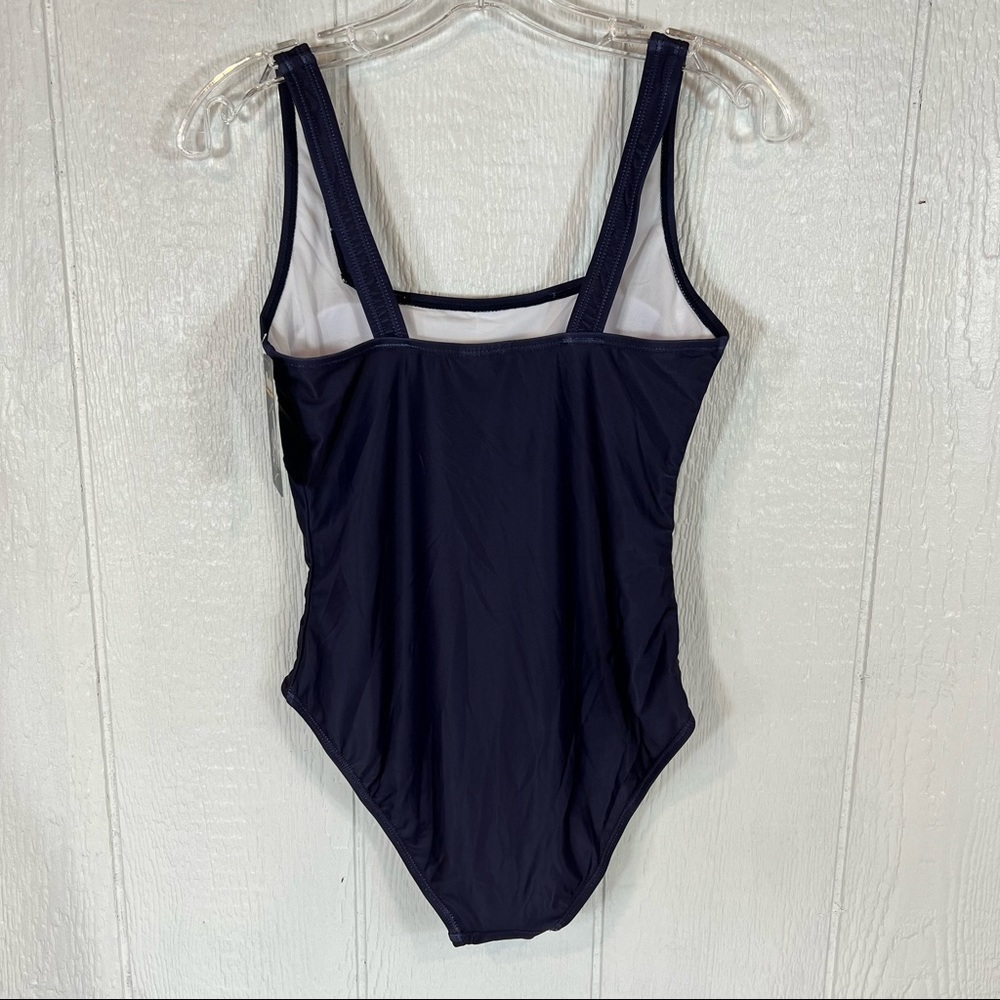 ModelCo Women's Navy Swimsuit - Picture 3 of 9